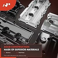 Vista 4 de A-Premium Tapa de válvulas del motor, con junta de tapa de válvulas, compatible con Hyundai Elantra 04-06, Tiburon 04-08, Tucson 05-09, Kia Spectra