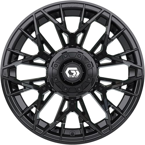 Miniatura 5 de GTW Stellar - Rueda de aluminio para carrito de golf de 14 pulgadas, 14 x 7 pulgadas, 4-4 pernos  desplazamiento 34 (bronce mate)