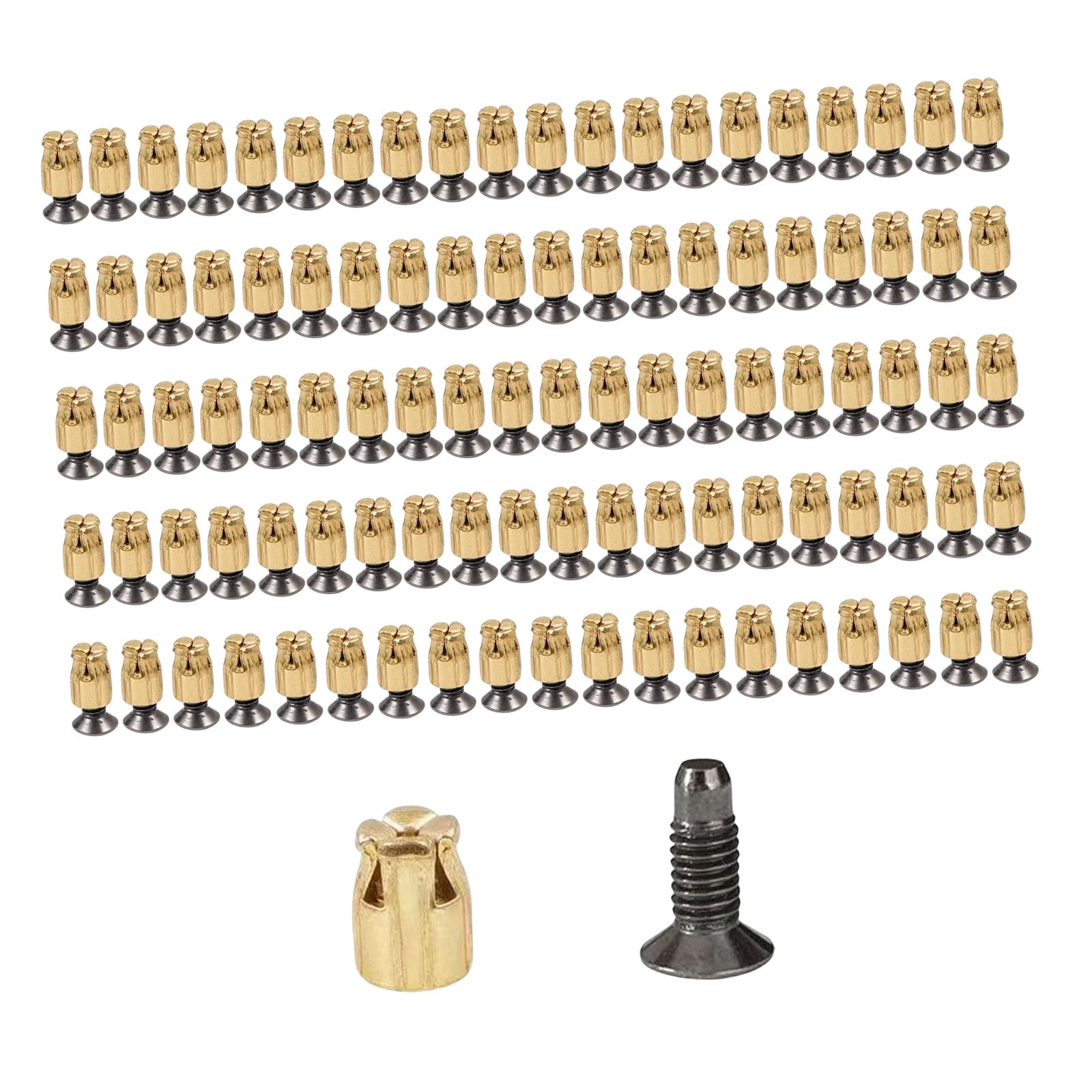 Furniture Hardware Replacement Set Cabinet Fastener Nut with High Load Capacity Cabinet Hinge Mounting Nut & Screw Furniture Hardware Replacement Set