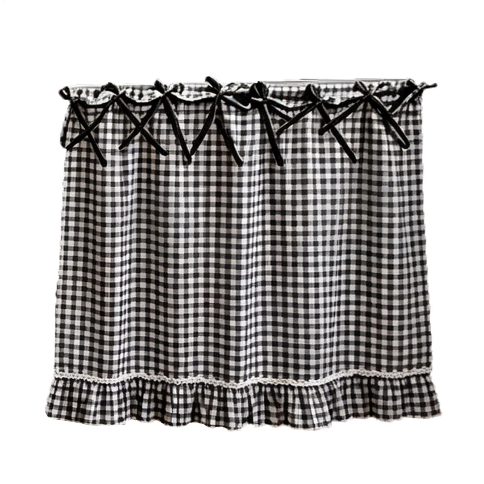 Falda de lavavajillas rústica y falda de horno protectora para decoración de interiores