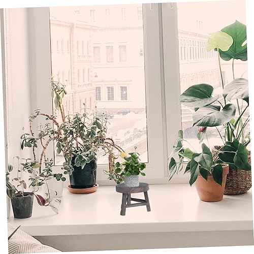 Miniatura 4 de HANABASS 1 estante para macetas, soporte de exhibición para plantas de interior, soporte para plantas de interior, soporte de plantas del siglo de