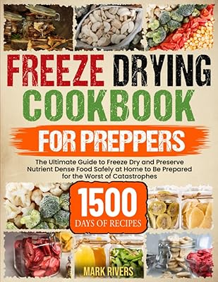 Freeze Drying Cookbook For Preppers:: The Ultimate Guide to Freeze Dry and Preserve Nutrient Dense Food Safely at Home to ...