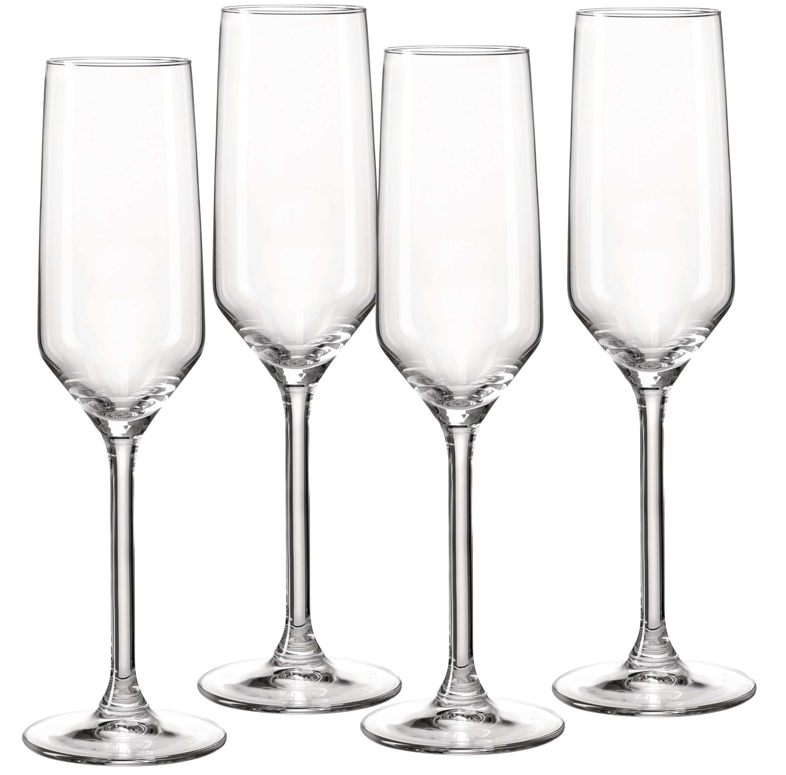 Flûtes à champagne Rumba Ritzenhoff & Breker - Lot de 4 verres transparents 160ml