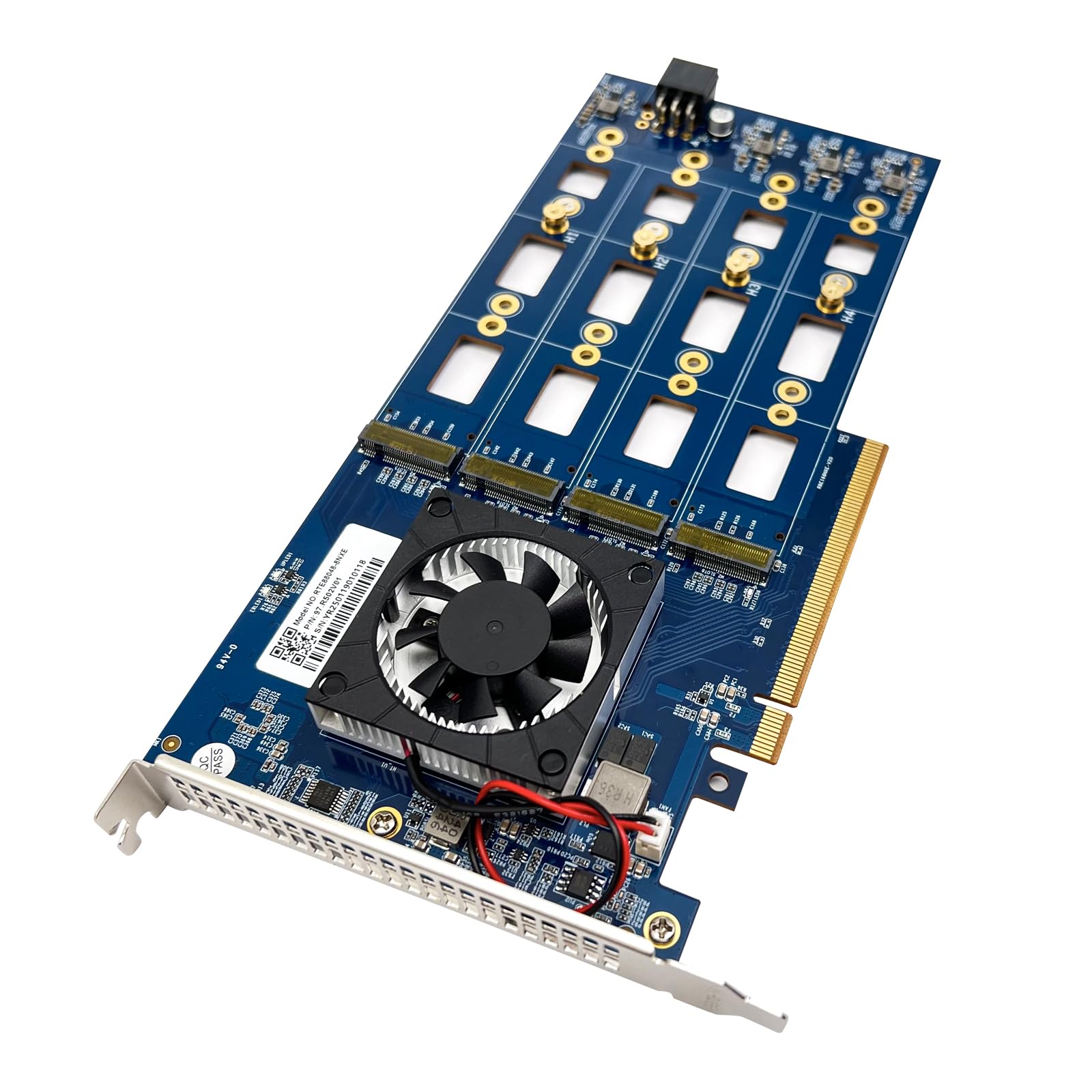 Amazon.com: PCIe4.0 X16 to (8X) M.2 Adapter, for NVMe SSD