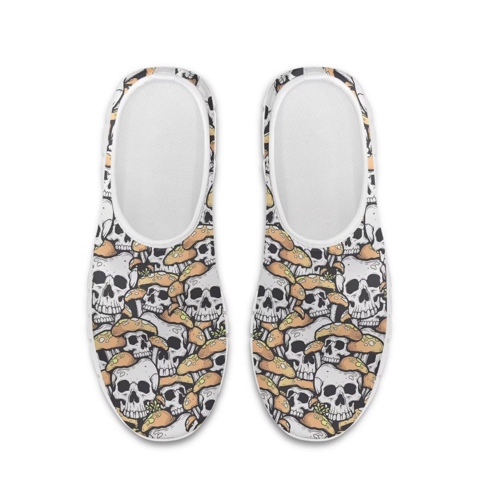 Płaskie buty damskie buty rekreacyjne wsuwane buty robocze wygodne buty do chodzenia biała podeszwa