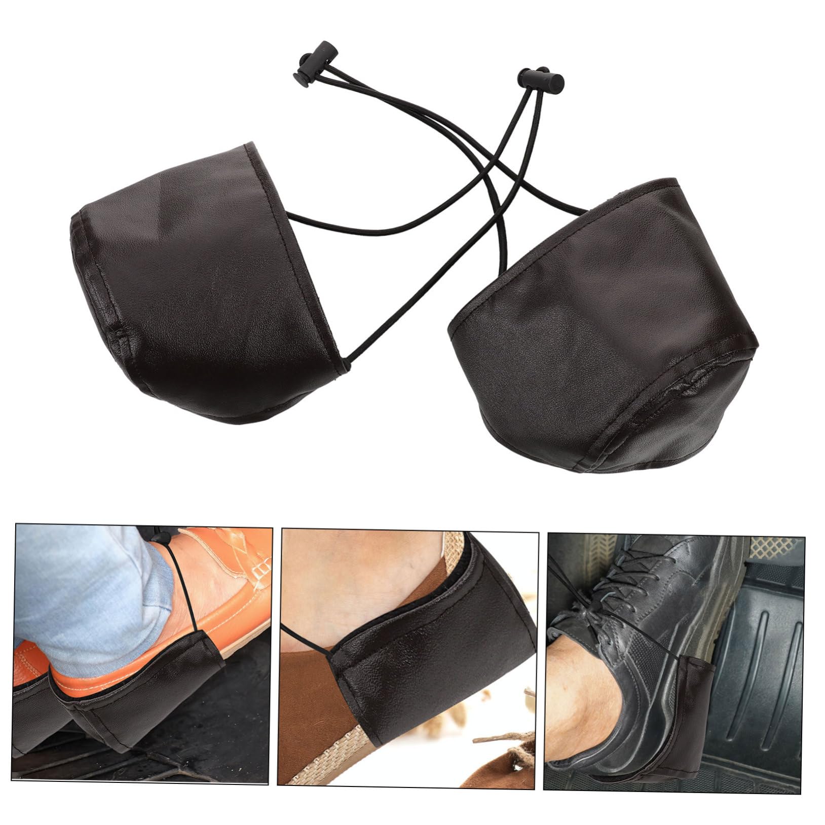 Didiseaon 4 Set Di Protezioni Per Tacchi Per Scarpe Da Guida in Auto 2 Pezzi * 4