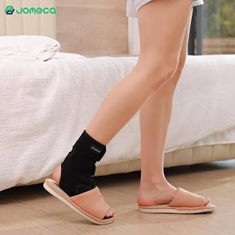 Drop Foot Brace with Arch Support, Medical Grade Adjustable AFO & Foot Orthosis Brace for Walking, Relieve the Instability of Lower Limbs by MS, TBI, Stroke, Cerebral Palsy, Fracture (Left, Small)