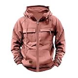 Tactical Hoodies for Men Military Quarter Zip Pullover Cargo Hoodie Jacket Hooded Sweatshirt with Pockets