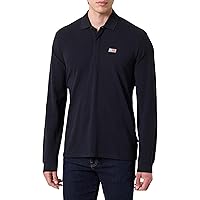 NAPAPIJRI Evan Long Sleeve Polo Shirt Black