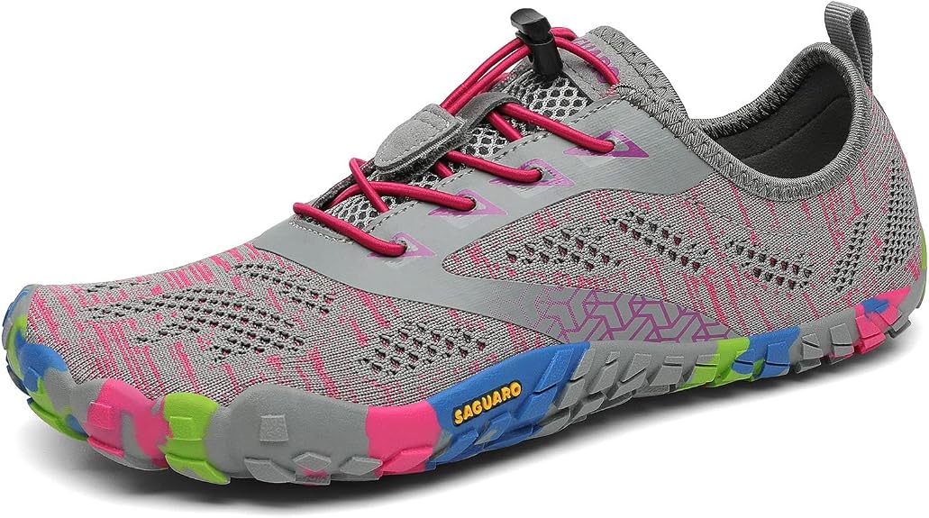 SAGUARO Zapatillas Barefoot Hombre Mujer Zapatillas Minimalistas Zapatos Barefoot Calzado Minimalistas Zapatillas de Trail Running Barefoot Shoes para Zero Drop Suela,Gr.36-48 EU
