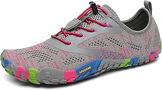 SAGUARO Barfußschuhe Herren Barfussschuhe Damen Barfuss Schuhe Zehenschuhe Outdoor Fitnessschuhe rutschfest Traillaufschuhe Barefoot Shoes mit Zero-Drop Solhe,Gr.35-48 EU