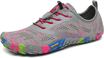 Barefoot Hombre Mujer Zapatillas Minimalistas para Zero Drop Soles y Wide Tox Box,Gr.35-48 EU