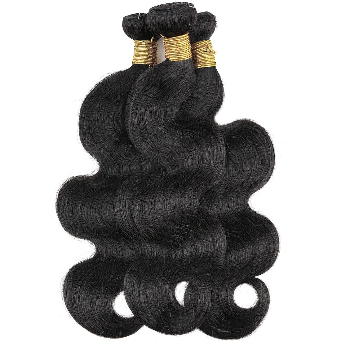 Aazon.co: Sjoli Curly Wave Brazilian Virgin Huan Hair Single Bundles Jerry Curly Weave One