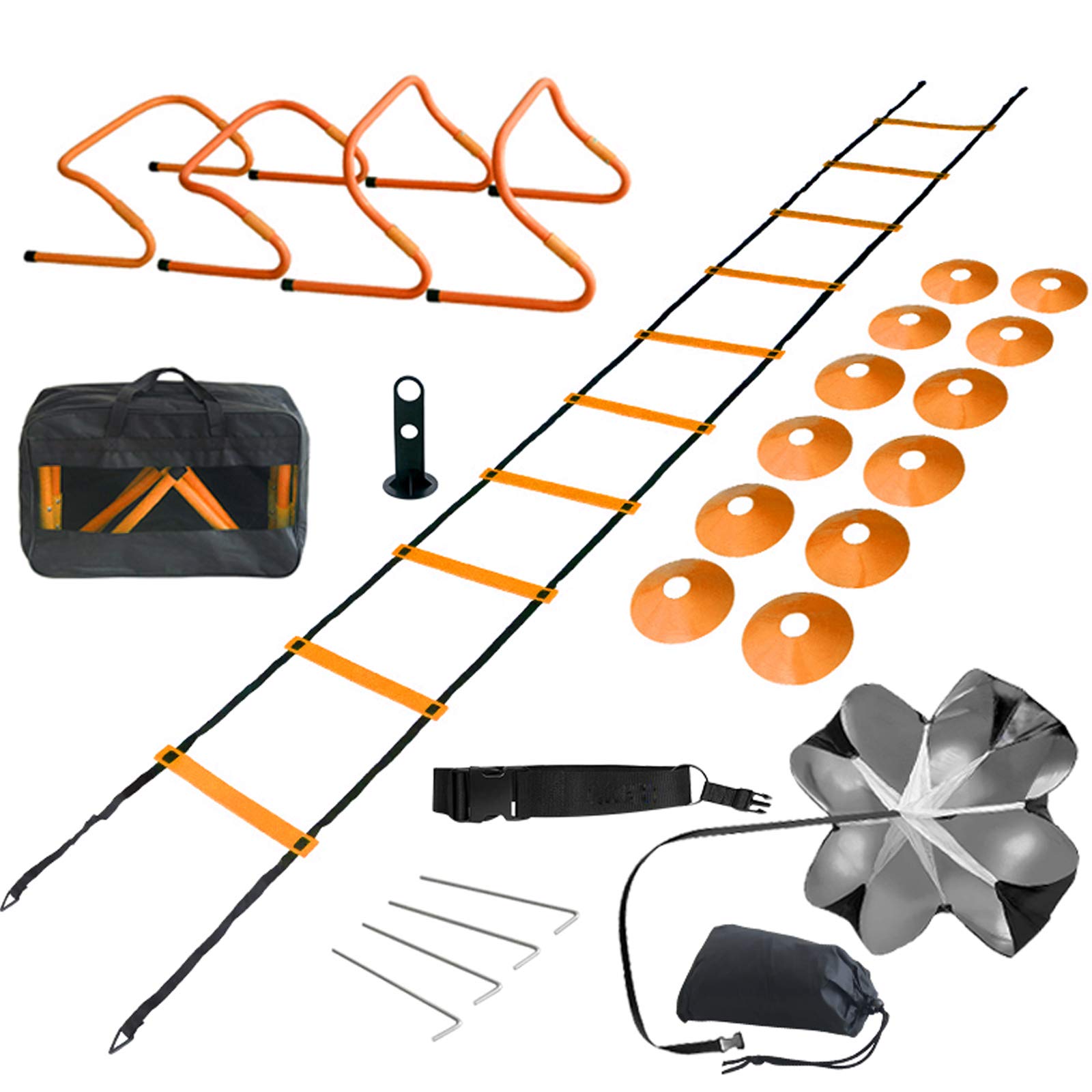 Buy TOCO FREIDO Speed&Agility Training Set 20ft Agility Ladder Set