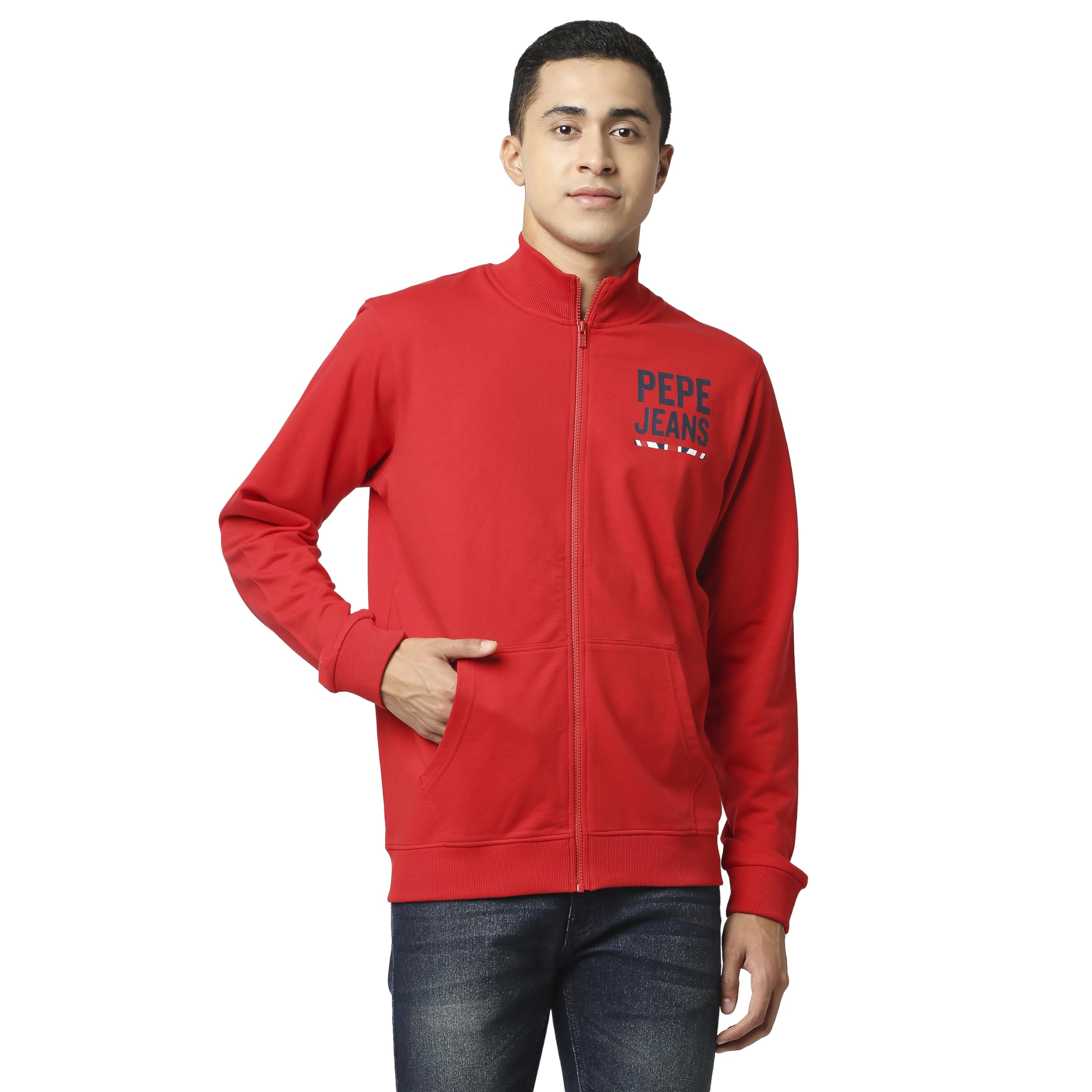 pepe jeans Men Cotton Round Neck Sweatshirt-picture-37