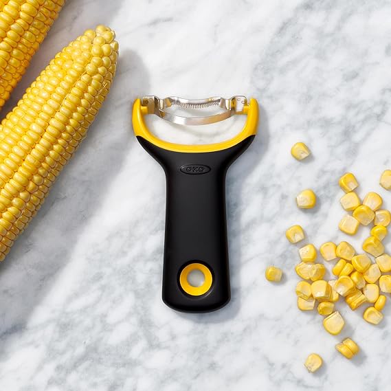 OXO Peeler Corn Peeler Mini Stainless Steel Corn Cutter