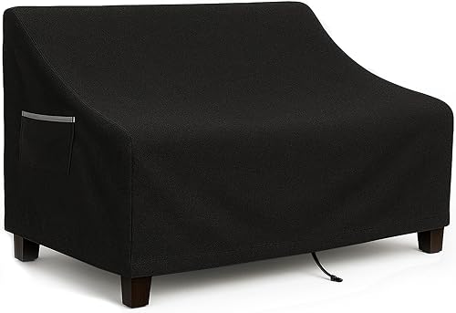 Funda de sofá para exteriores, funda impermeable para muebles de patio, 78.7 pulgadas de ancho x 38.2 pulgadas de profundidad x 35 pulgadas de alto,