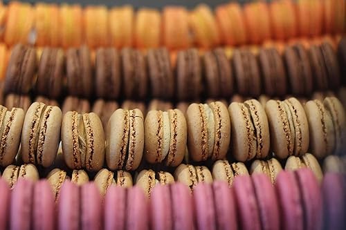 Miniatura 4 de Andy Anand Chocolates - Caja de regalo de macarons franceses, 12 unidades, sabores surtidos, sin gluten