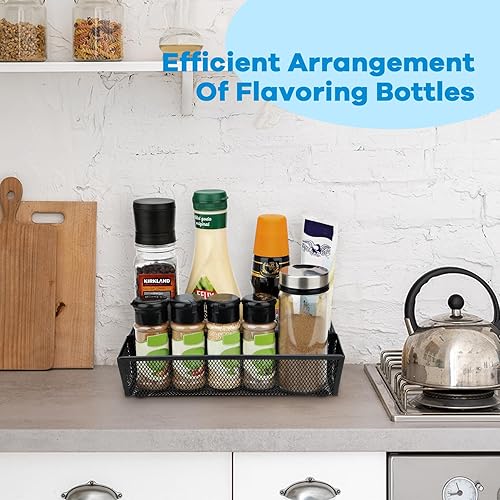 Miniatura 6 de Organizador de cubiertos para cajón, organizador de cajones de utensilios, paquete de 2 bandejas organizadoras de cubiertos, organizadores de