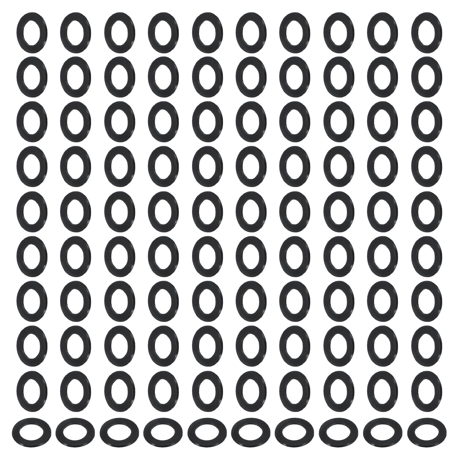PATIKIL M12 Nylon Flat Washers