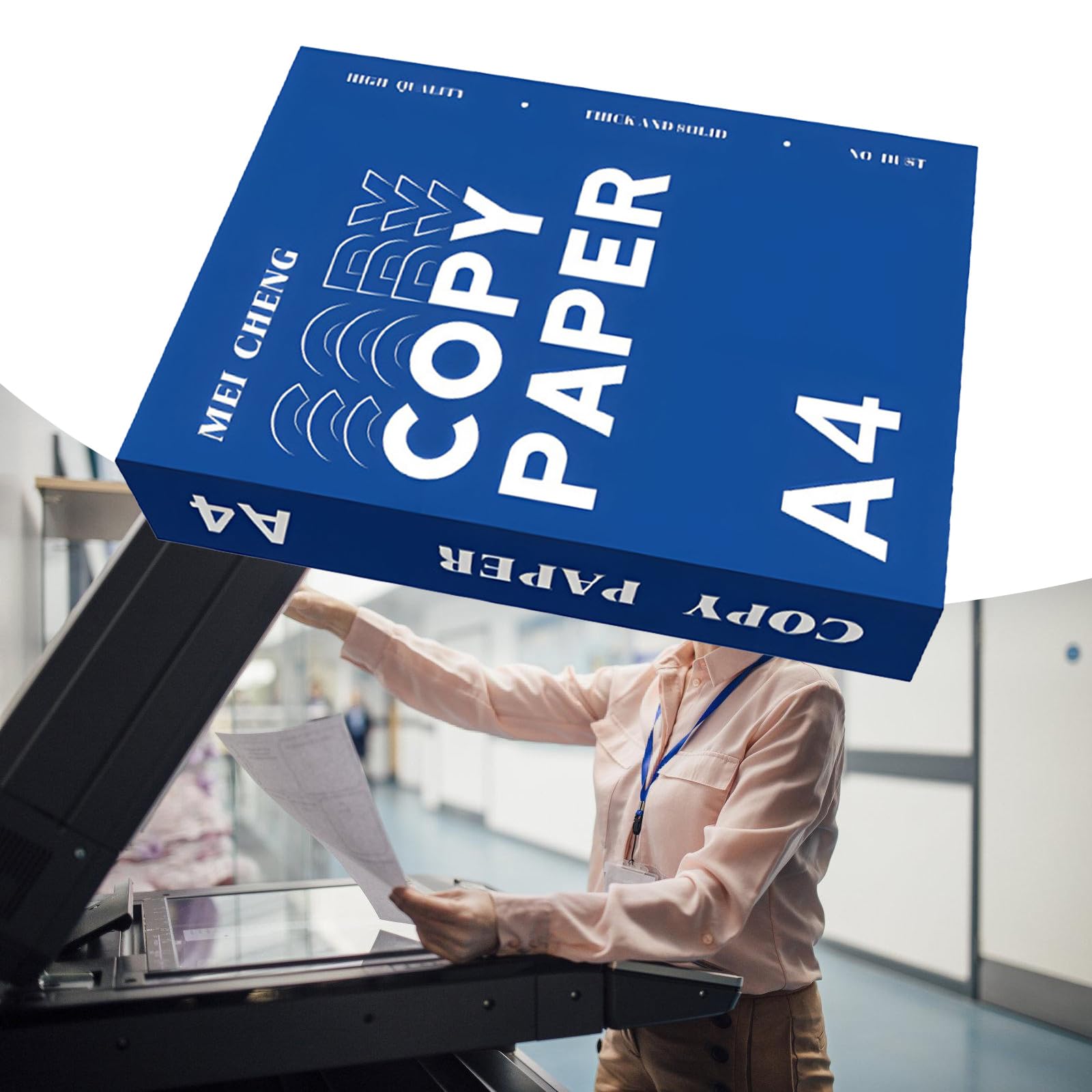 Stampante per carta da copia multiuso da 500 fogli 297x210mm 70GSM o 80GSM Fotocopiatrice professionale per ufficio Copia bianca