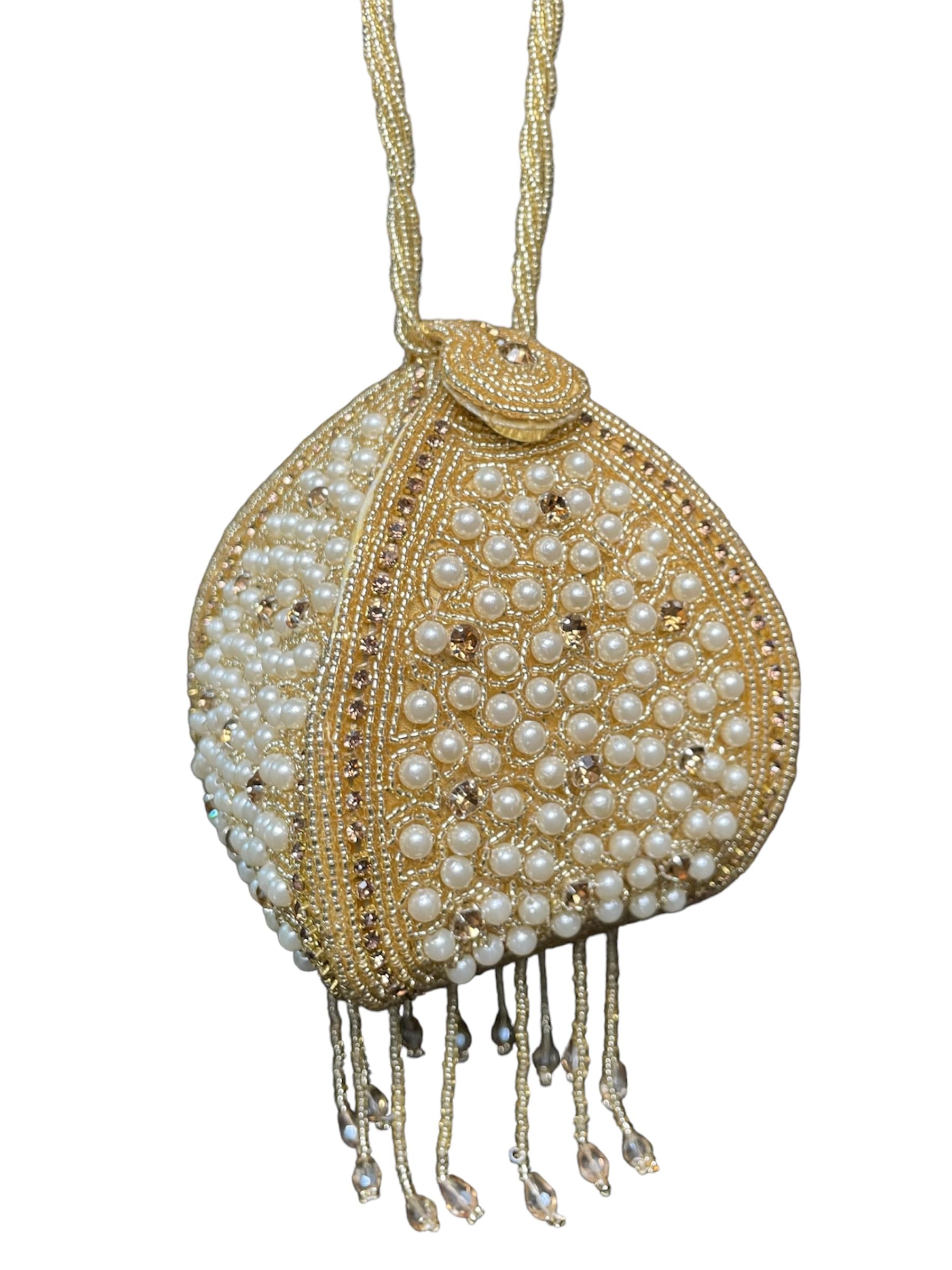 See full amazon price history chart for Golden Potli Bag for Women, Ethnic Wear, Festivals, Weddings, Special Occasions Golden Potli Bag for Women, Ethnic Wear, Festivals, Weddings, Special Occasions (B0DH3VRSC3) Amazon Price History, Amazon Price Tracker