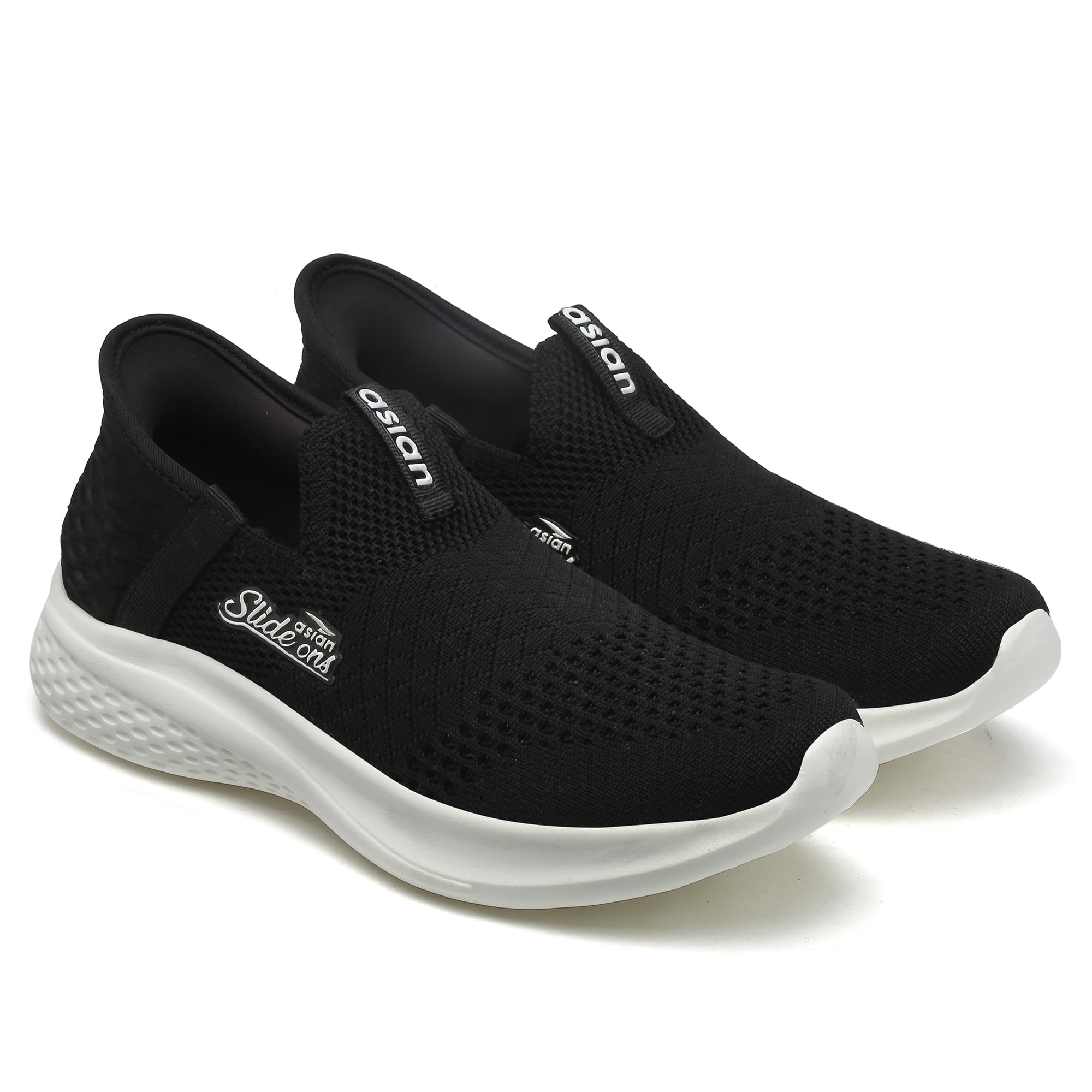 See full amazon price history chart for ASIAN Womens SLIDE-ON-LADIES-02 Running Sports Shoes with Fabric Upper Lightweight Comfortable Mid Top Shoes for Womens & Girls Black ASIAN Womens SLIDE-ON-LADIES-02 Running Sports Shoes with Fabric Upper Lightweight Comfortable Mid Top Shoes for Womens & Girls Black (B0CC9KSDPY) Amazon Price History, Amazon Price Tracker