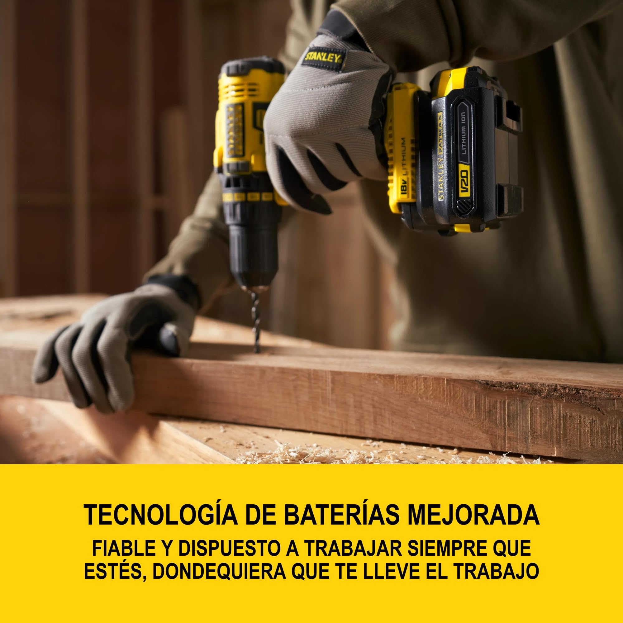 Stanley Batería de Litio Recargable SFMCB10D1-QW 2 Ah - Marca EAN: 5035048808634