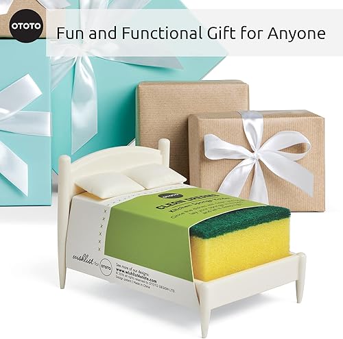 Miniatura 8 de Toco - Pelador de manzana, rebanador y descorazonador, cuchara de azúcar Sweet Nessie y soporte para esponja de cocina Clean Dreams por OTOTO