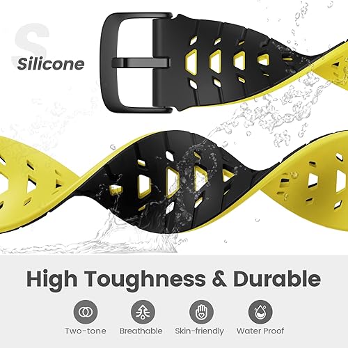 Miniatura 10 de Para Garmin Fenix 55 Plus, Fenix 66 Pro, Fenix 7, Forerunner 935945, InstinctApproach S62, repuesto de correa de reloj de silicona suave de 0.866