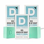 Duke Cannon Supply Co. Extra Large Bar Soap Bundle - Men\'s Natural Bar Soap with Masculine Scents - All Skin Types - Big Brick of Soap - 3 Pack - Midway,10 oz (3 Pack)
