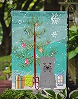 Vista 1142 de Caroline's Treasures BB4243GF Bandera de jardín con texto en inglés «Merry Christmas» con texto en inglés «Merry Christmas», bandera decorativa