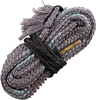 Gun Bore Cleaner Snake, 8 Kinds Gun Snake, Accurate Size Gun Cleaning Kit, Easy to Use Gun Barrel Rope Cleaner, Portable Gun Bore Cleaner, Gun Rope as Shotgun Rifle Barrel Brush