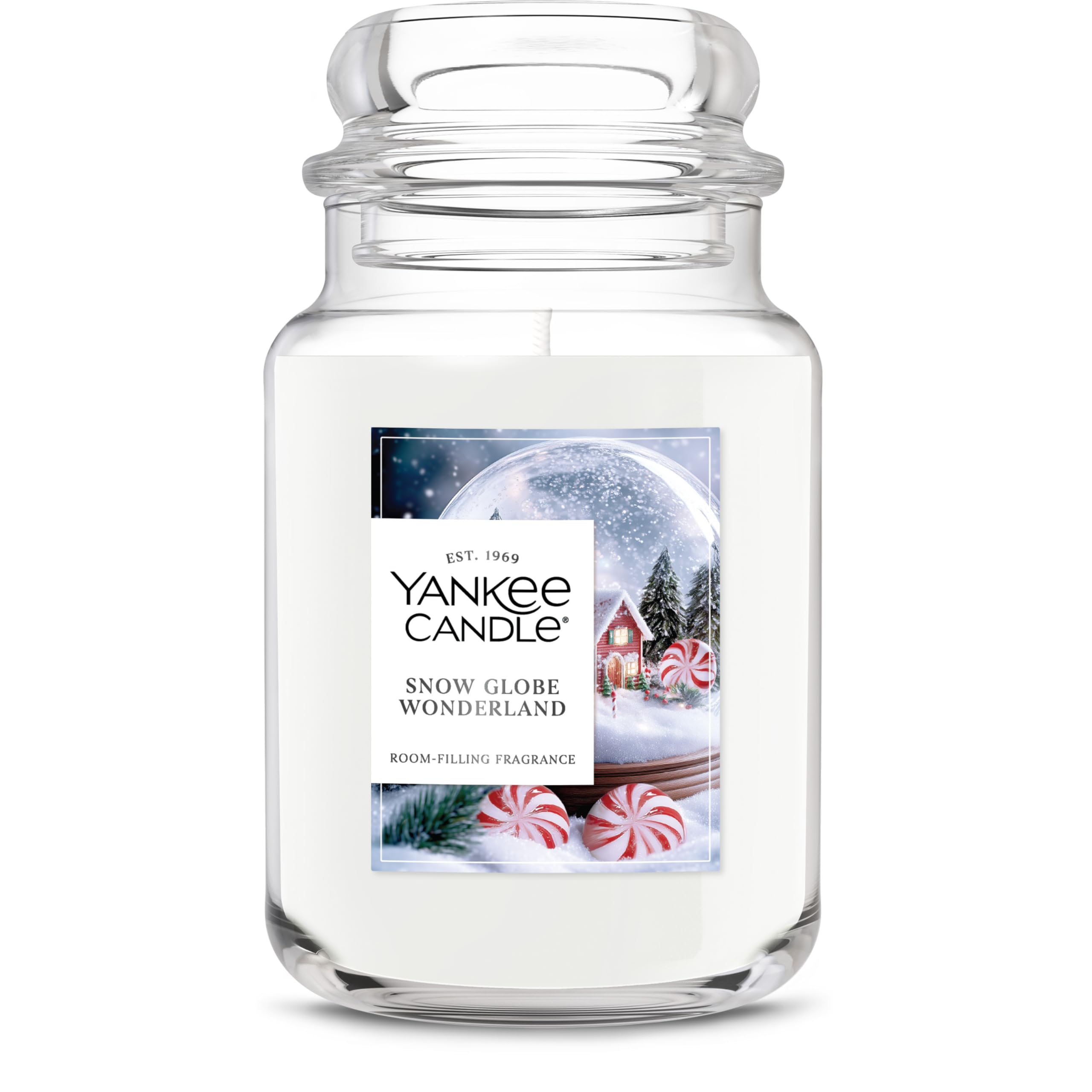 Amazon.com: Yankee Candle Snow Globe Wonderland, Christmas Scented