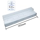 AUDIO LITE 6/12 Straight Fin Aluminum Heat Sink(185mm) gallery image