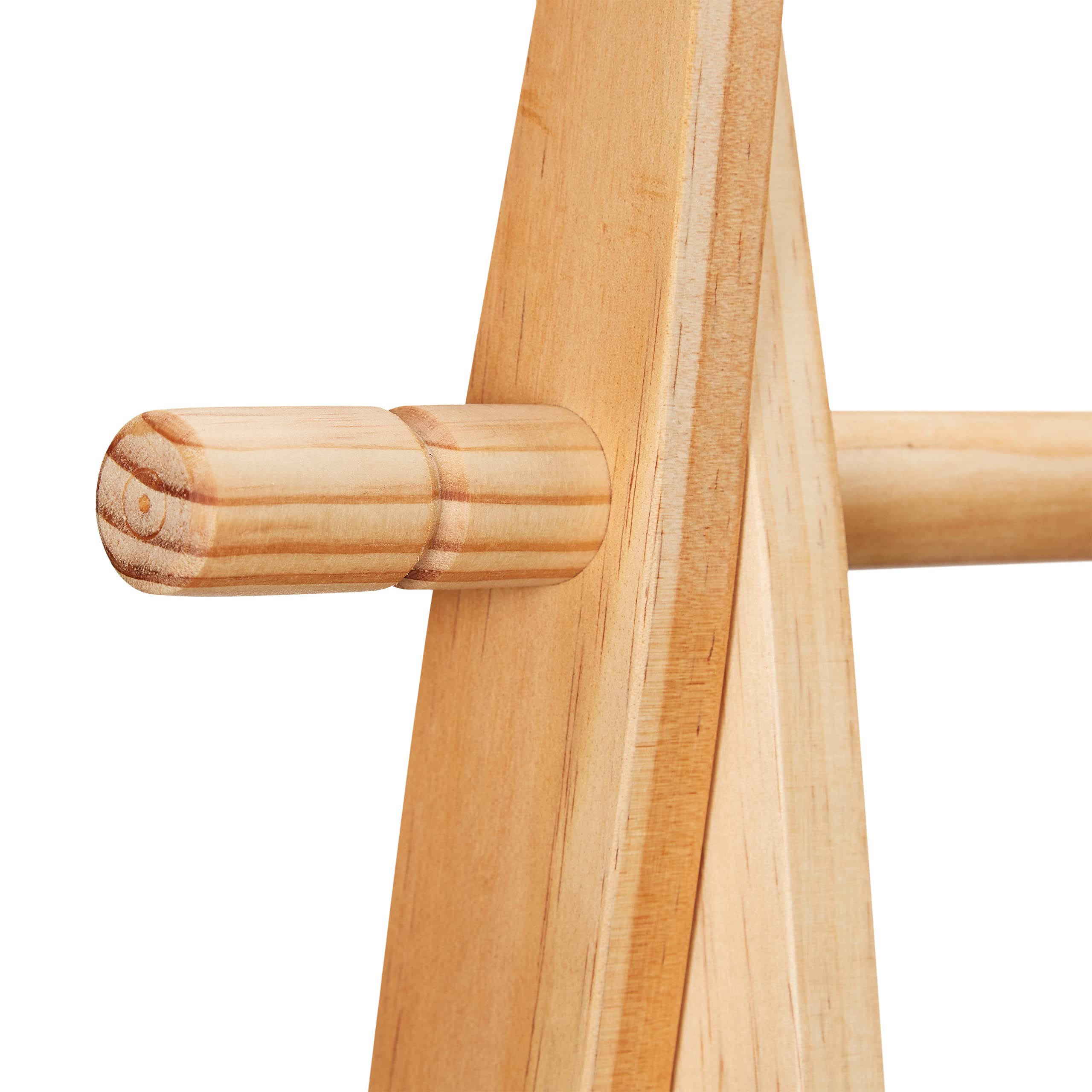 Relaxdays Burro de Ropa con Zapatero, Colgador de Ropa, Autónomo, Guardarropa, 153x87,5x45 cm Aprox., Madera, Natural