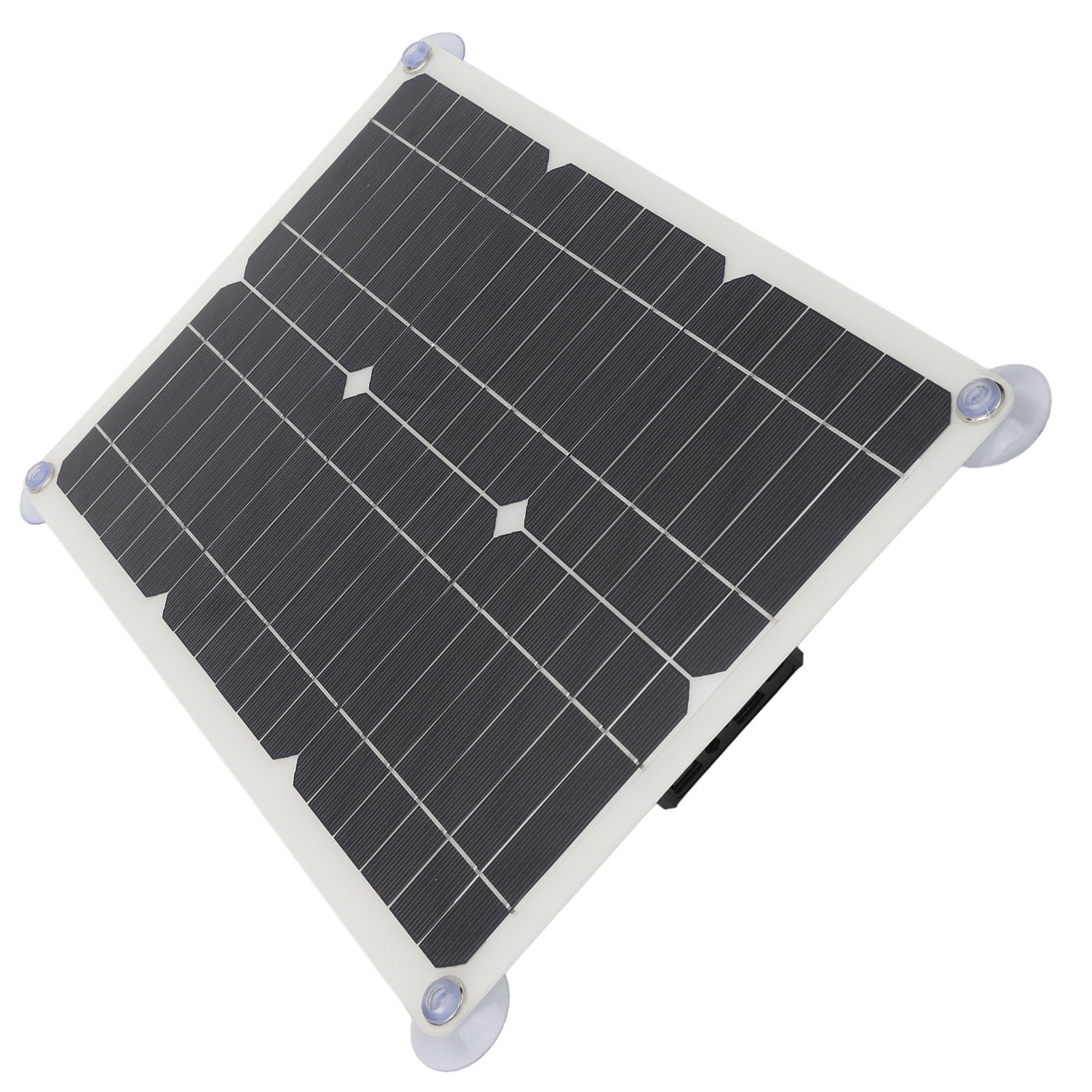 CCYLEZ Pannello Solare 100W, Caricabatterie Monocristallino, 12V, per | Uscita stabile, Alta efficienza di conversione, Facile installazione, Compatibile USB, Ideale per uso esterno