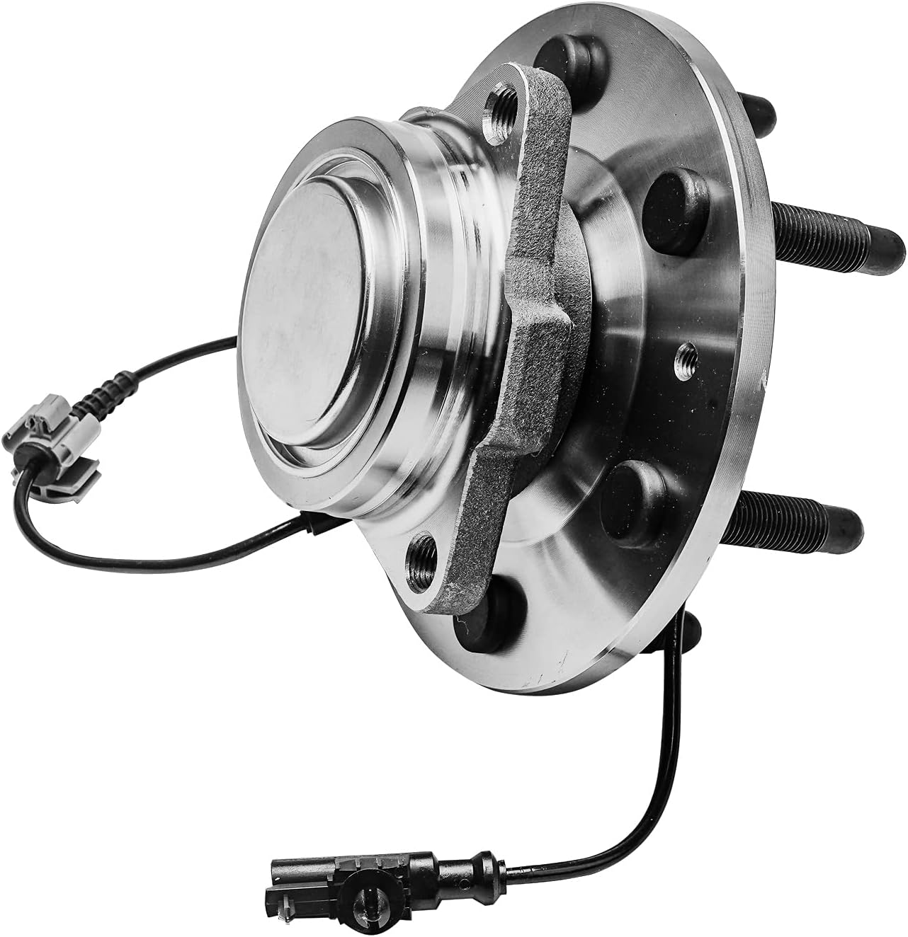 Detroit Axle - 2WD Front Wheel Hub Bearings Replacement for Silverado Suburban Avalanche Sierra Yukon XL 1500 Escalade ESV - 2pc Set
