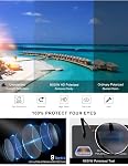 NSSIW Lunettes de soleil rondes pour les femmes et les hommes, Lunettes de Soleil en métal rond de qualité supérieure avec verres polarisés et UV Protection