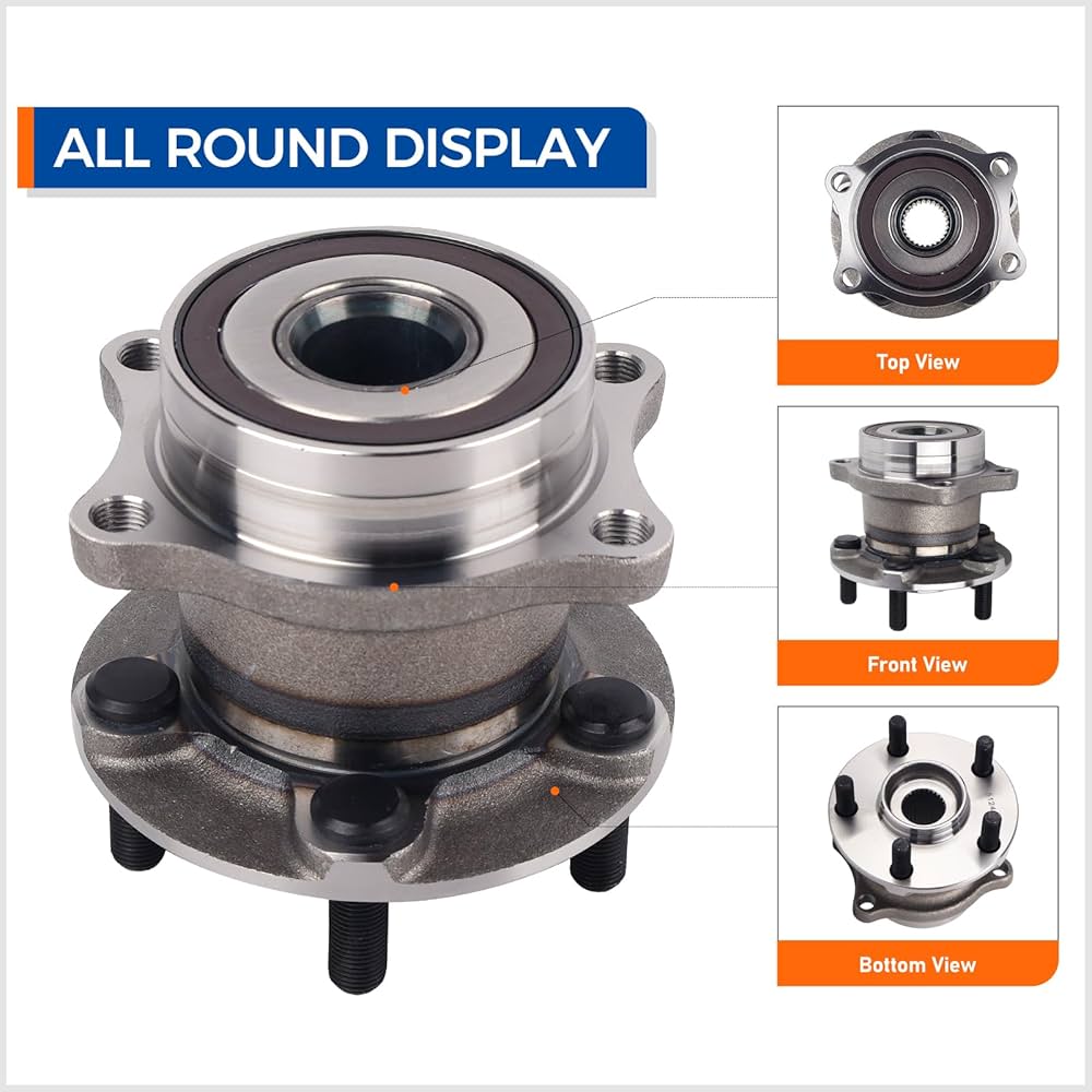 PAROD 512401 Rear Wheel Bearing and Hub Assembly Fit for 13-16