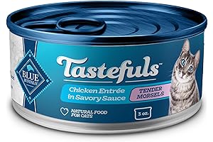 Tastefuls Wet Cat Food, Flaked Chicken in Gravy