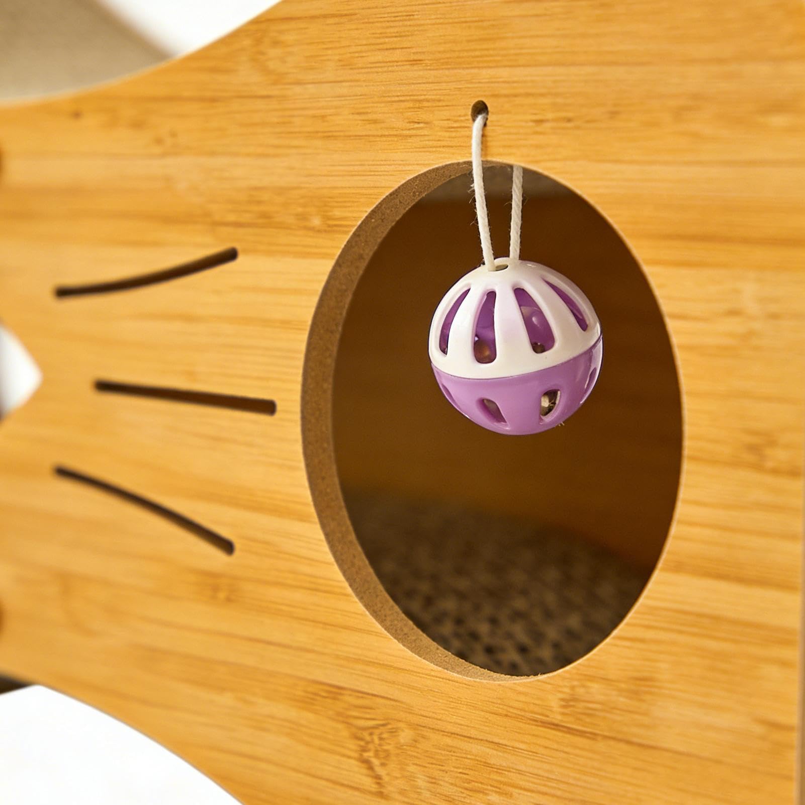 Casa Rascador para Gatos Casa para Gatos con Diseño De | Sofá Rascador De Madera Para Para Interior Y Exterior, Hogar Y Esquina, Salón Y Suelo, Mascotas Y Para Jugar