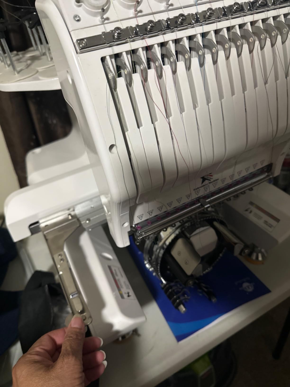 145/mo Finance AVERMA MINI1201 Computerized Embroidery Machine for