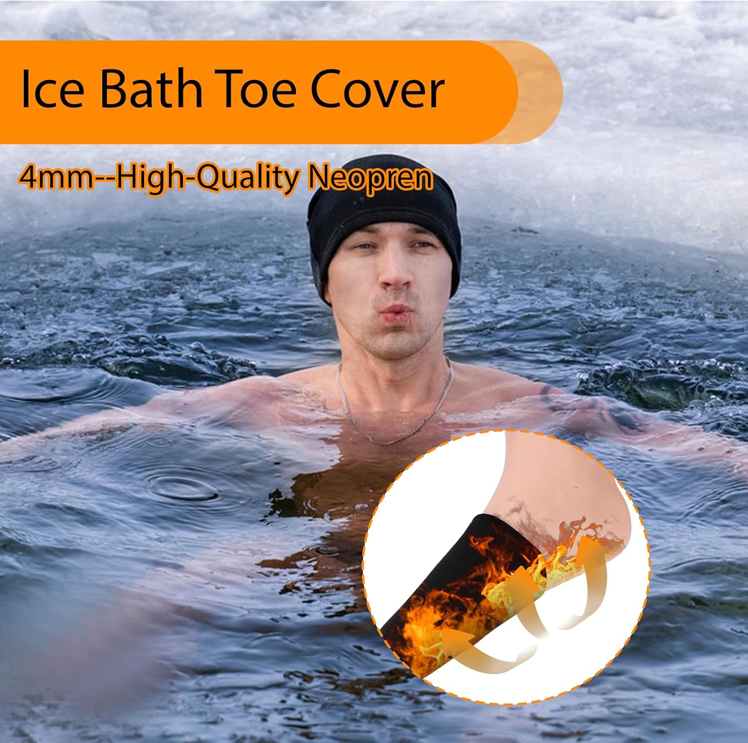 Product Image 2: Features of the toe warmers
