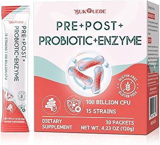 Probiotics Gut Health Prebiotics 100 Billion