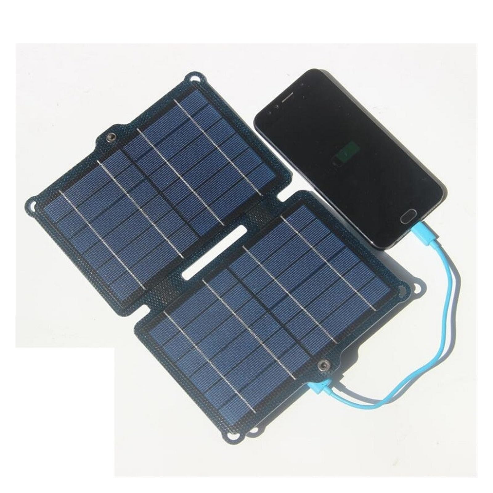 Panel słoneczny Panel słoneczny 30W Potężne banki mocy Składany na telefon komórkowy Zewnętrzny Wodoodporny Podwójny ładowanie baterii słonecznej USB na kemping Wysokowydajny panel słoneczny(Color:30W