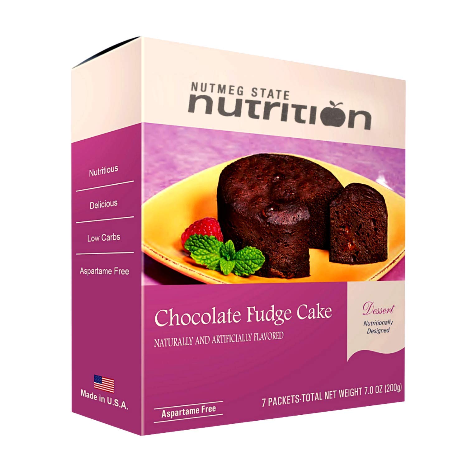 Nutmeg State Nutrition High Protein Mug Cake Dessert, 12g