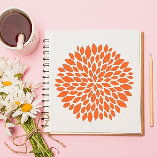 Miniatura 3 de 80 plantillas para pintar sobre madera, plantillas de flores reutilizables, plantillas de mariposa, plantillas de plástico para pájaros, plantillas