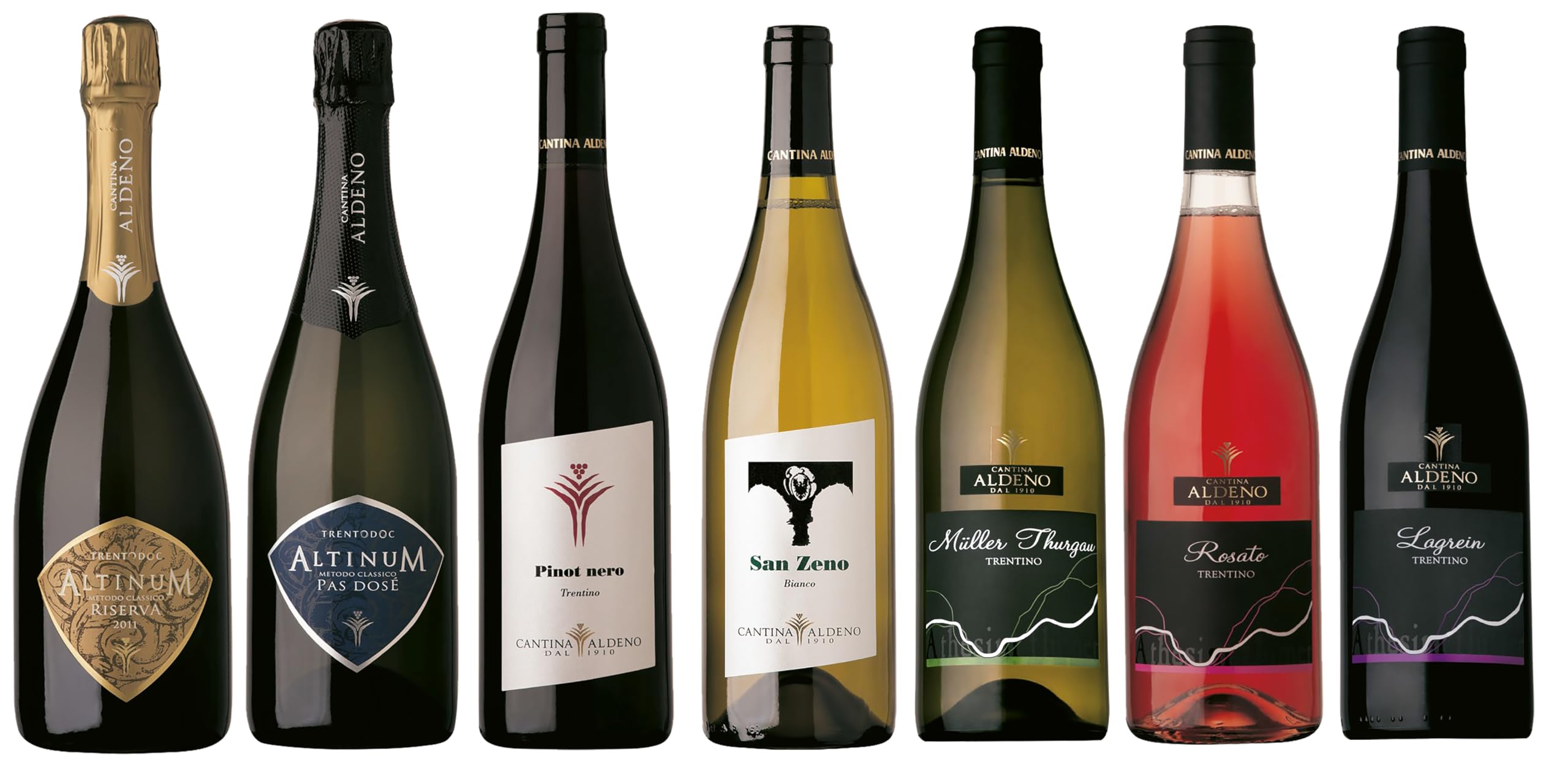 TRENTINO WINE BOX | Selezione Vini del Trentino DOC – Crea la tua selezione da degustazione tra vini Rossi e Bianchi (1 Wine Box (6 Bottiglie))
