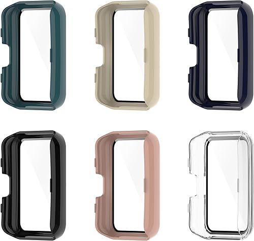 Miniatura 3 de FitTurn Compatible con Huawei Watch FIT Special Edition B39Fit NewFit - Funda protectora de pantalla de PC + película templada, marco resistente a